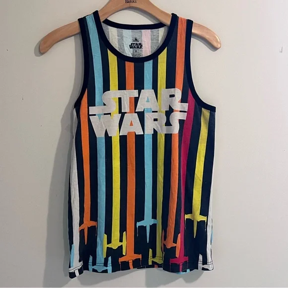 Disney Star Wars Colorful Striped Tank Top - Picture 2 of 4